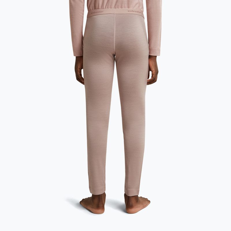 Children's thermal trousers icebreaker Kids 200 Oasis Leggings pink quartz 8