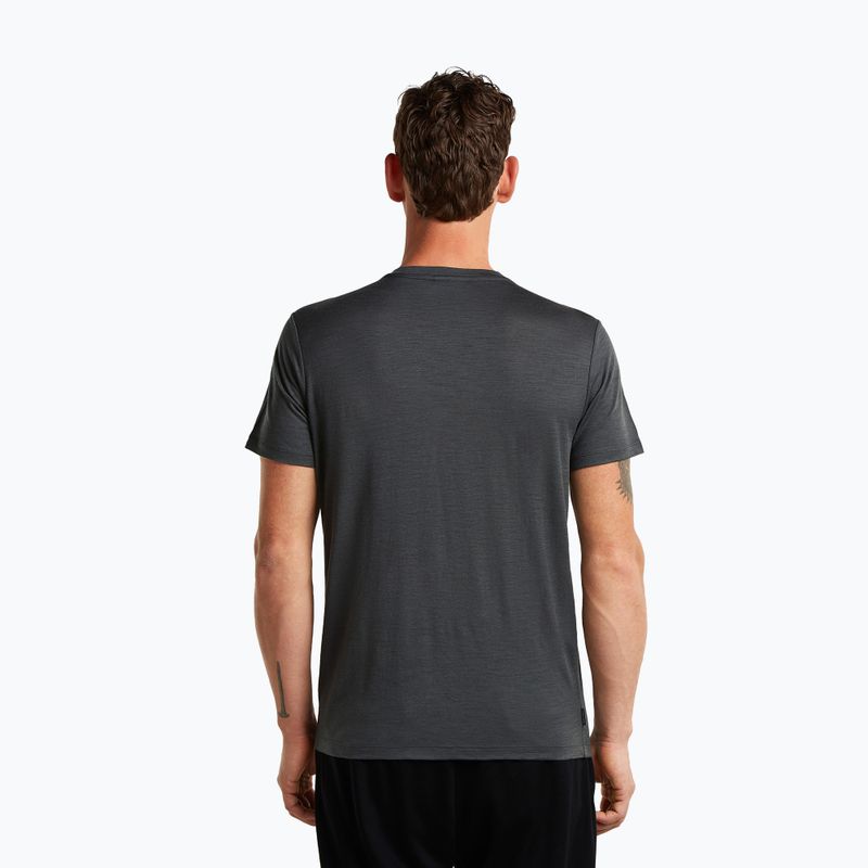 Men's icebreaker Merino 150 Tech Lite Bear Tour obsidian T-shirt 3