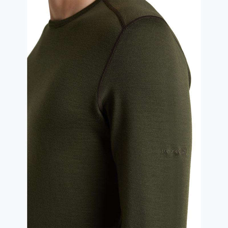 Men's thermal sweatshirt Icebreaker 260 Tech Crewe Dark Loden 6