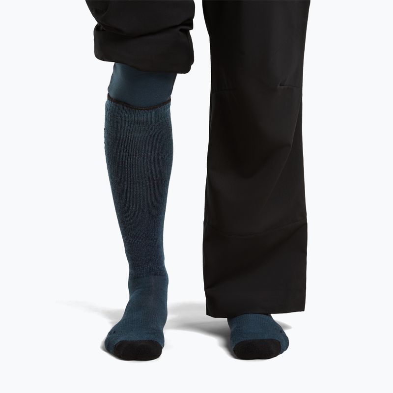 Men's ski socks Icebreaker Merino Ski+ abyss/black/midnight navy 3