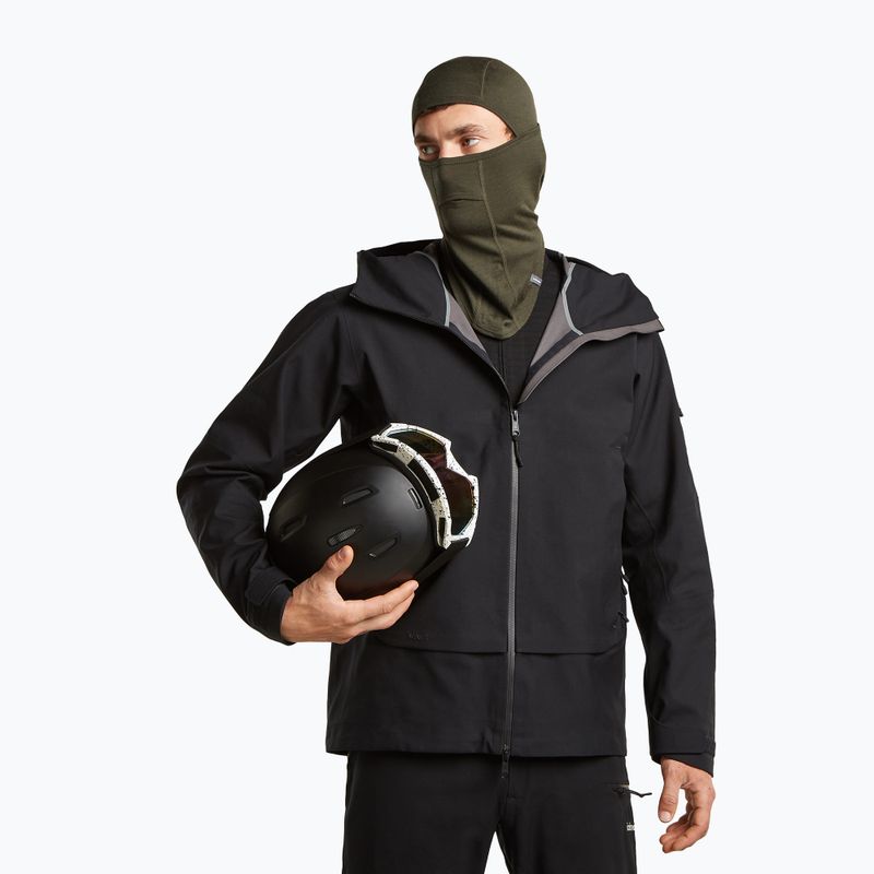 Balaclava icebreaker Oasis Balaclava dark loden 3