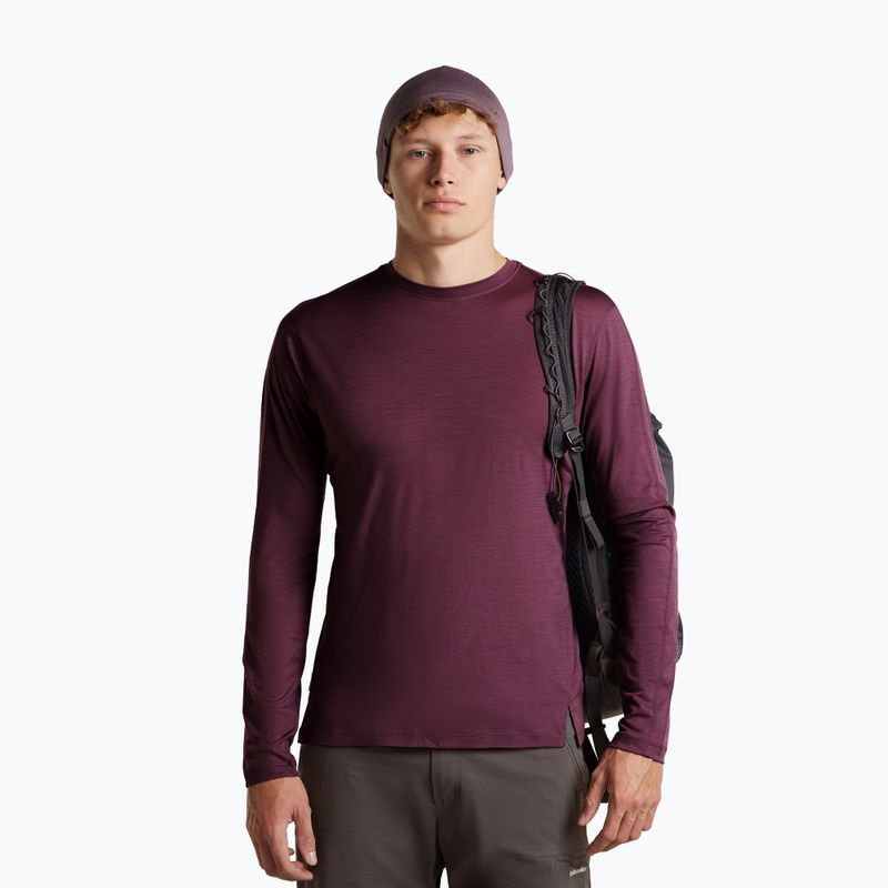 Hat icebreaker Merino 200 Oasis Reversible Beanie berry/grey plum 6