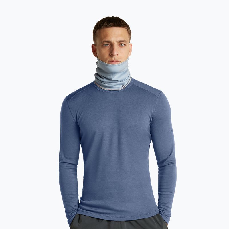 Snood icebreaker Merino 260 Oasis Vertex Reversible Chute Chillwave snow/zinc blue 2