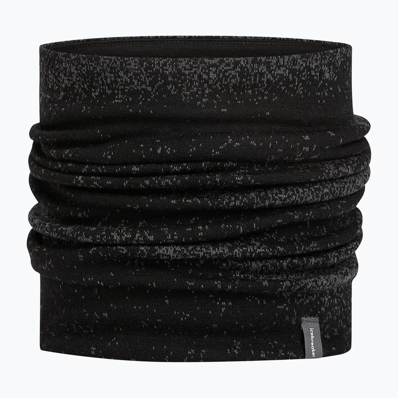 Snood icebreaker Merino 260 Oasis Vertex Reversible Chute Chillwave black/obsidian