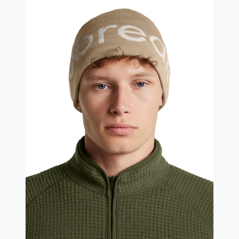 Winter hat icebreaker Merino Icebreaker Beanie cumin/ecru heather 3