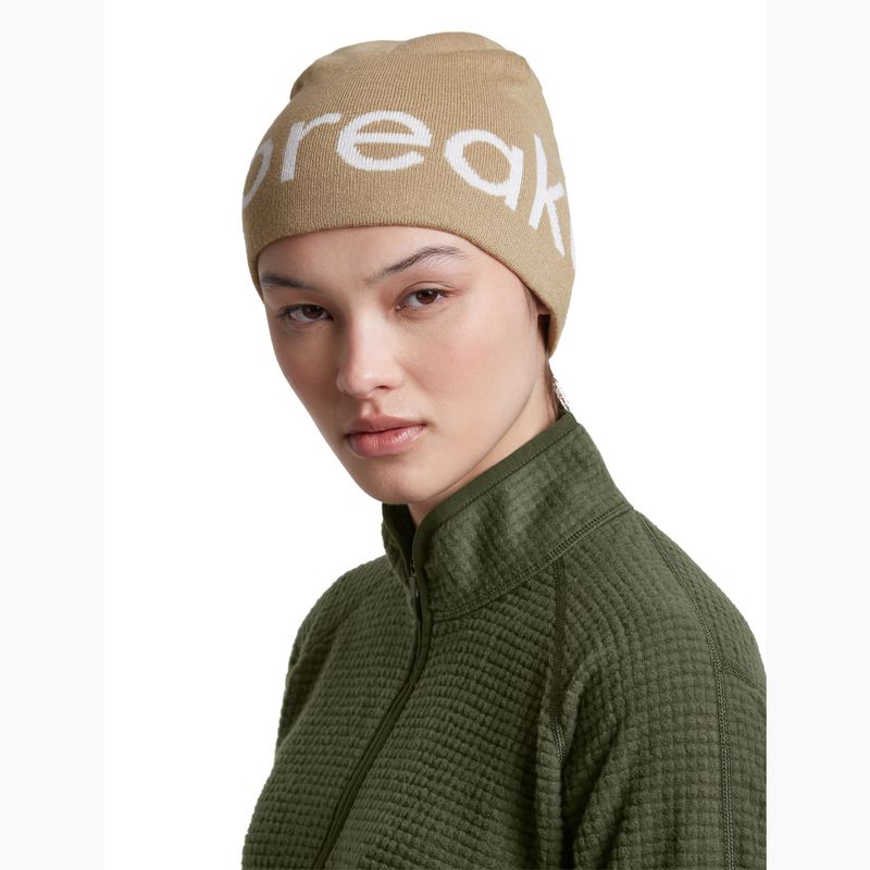 Winter hat icebreaker Merino Icebreaker Beanie cumin/ecru heather 7