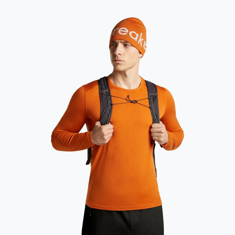 Winter hat icebreaker Merino Icebreaker Beanie spice/ecru heather 2