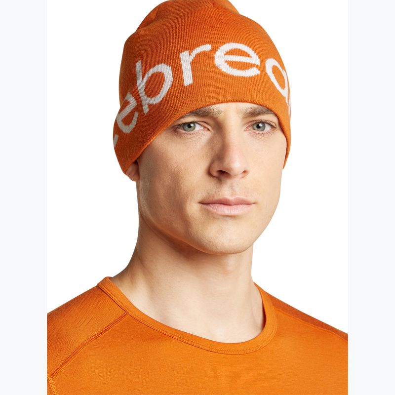 Winter hat icebreaker Merino Icebreaker Beanie spice/ecru heather 4