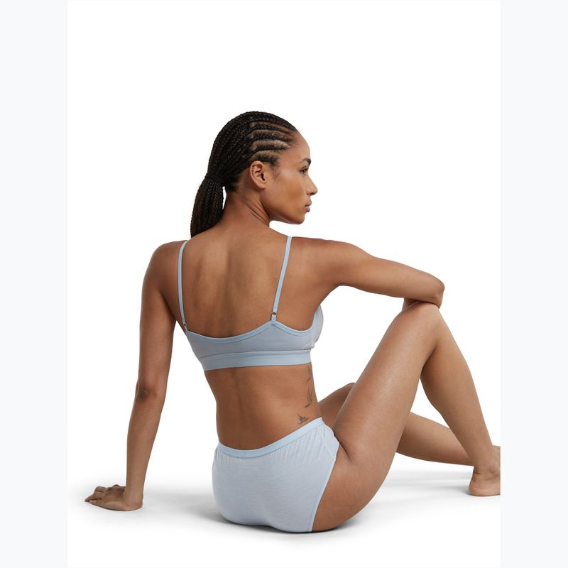 Women's thermal underwear Icebreaker Siren Hipkini zinc blue 5