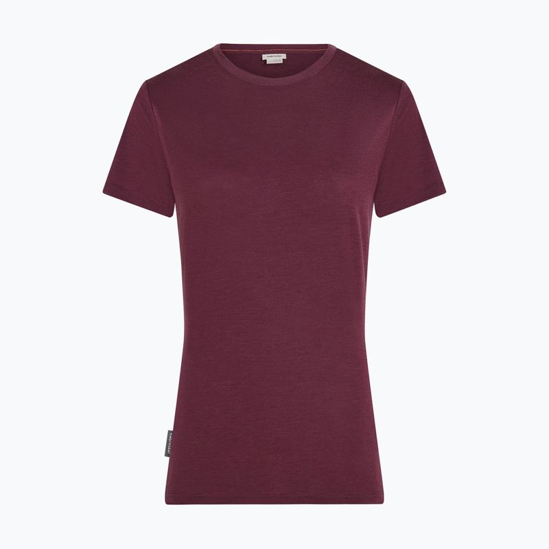 Women's trekking shirt icebreaker Merino 150 Tech Lite III dark berry 7