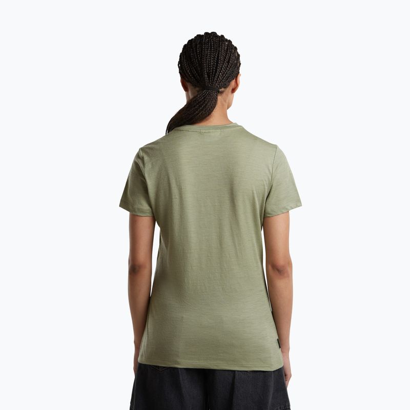 Women's thermal shirt Icebreaker Merino 150 Tech Lite Peaceful Pass Lichen 3