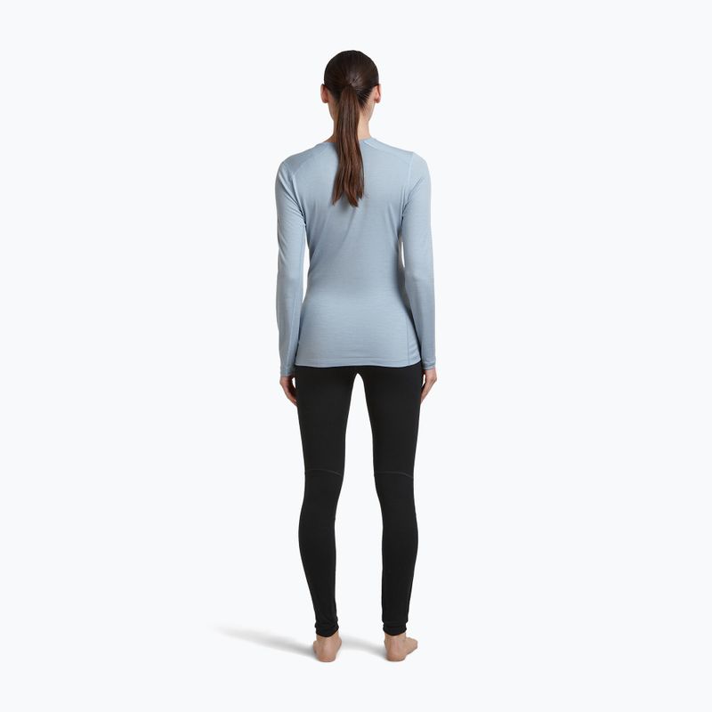 Women's thermal sweatshirt Icebreaker 200 Oasis Crewe Zinc Blue 5