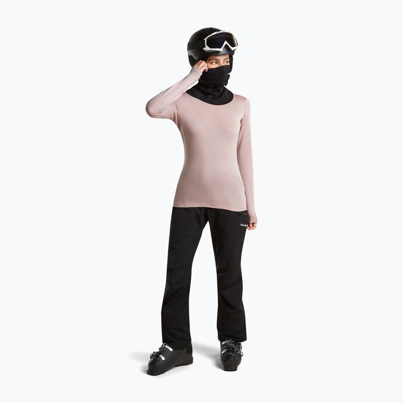 Women's thermal sweatshirt Icebreaker 260 Tech Crewe Pink Quartz 2