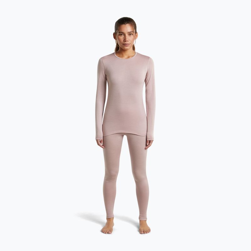 Women's thermal sweatshirt Icebreaker 260 Tech Crewe Pink Quartz 4