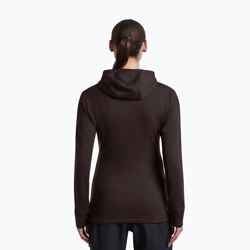 Women's sweatshirt Icebreaker Merino 260 Quantum IV LS Zip Hoodie bittersweet 3