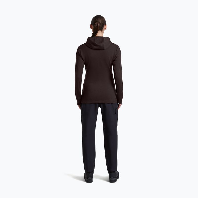 Women's sweatshirt Icebreaker Merino 260 Quantum IV LS Zip Hoodie bittersweet 5