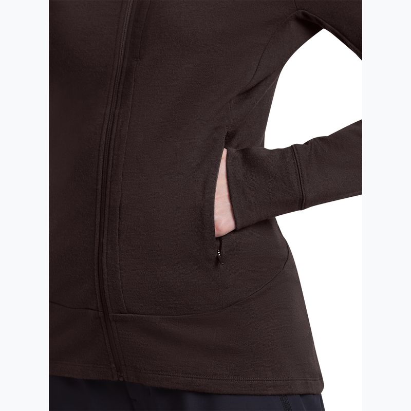 Women's sweatshirt Icebreaker Merino 260 Quantum IV LS Zip Hoodie bittersweet 7