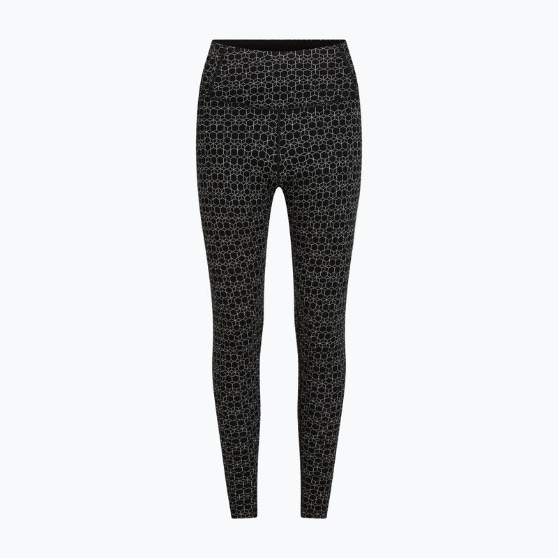 Women's thermal trousers icebreaker Merino 260 Tech Vertex High Rise black/snow 5