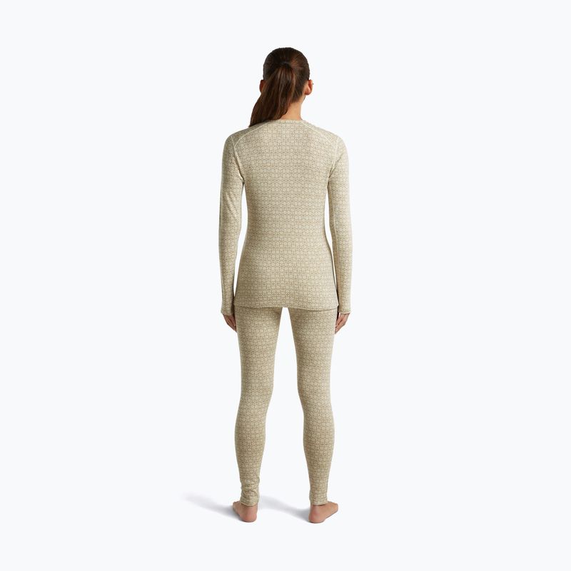 Women's thermal sweatshirt Icebreaker Merino 260 Tech Vertex Crewe Undyed/Cumin 4