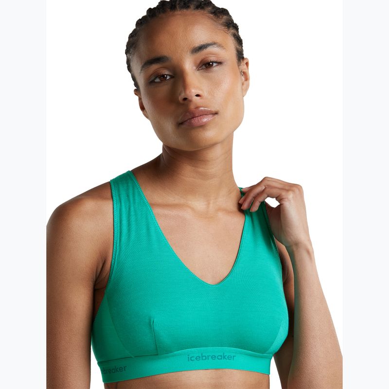 Thermal sports bra icebreaker Merino 125 Cool-Lite Sprite Racerback fresh 6