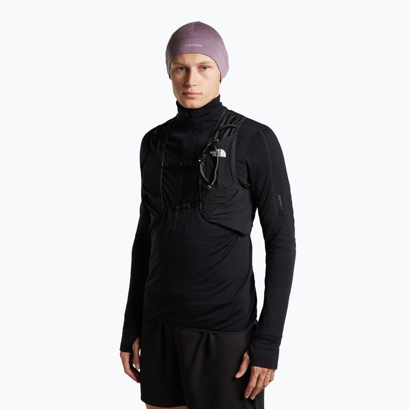 Winter hat icebreaker Merino 200 Oasis Beanie grey plum 3