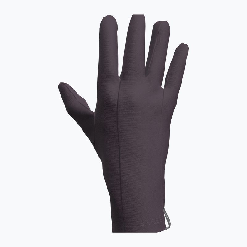 Trekking gloves Icebreaker 200 Oasis Glove Liners grey plum 2