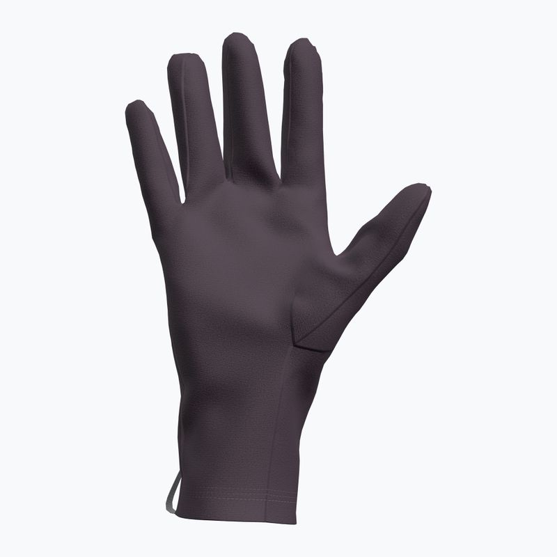 Trekking gloves Icebreaker 200 Oasis Glove Liners grey plum 3