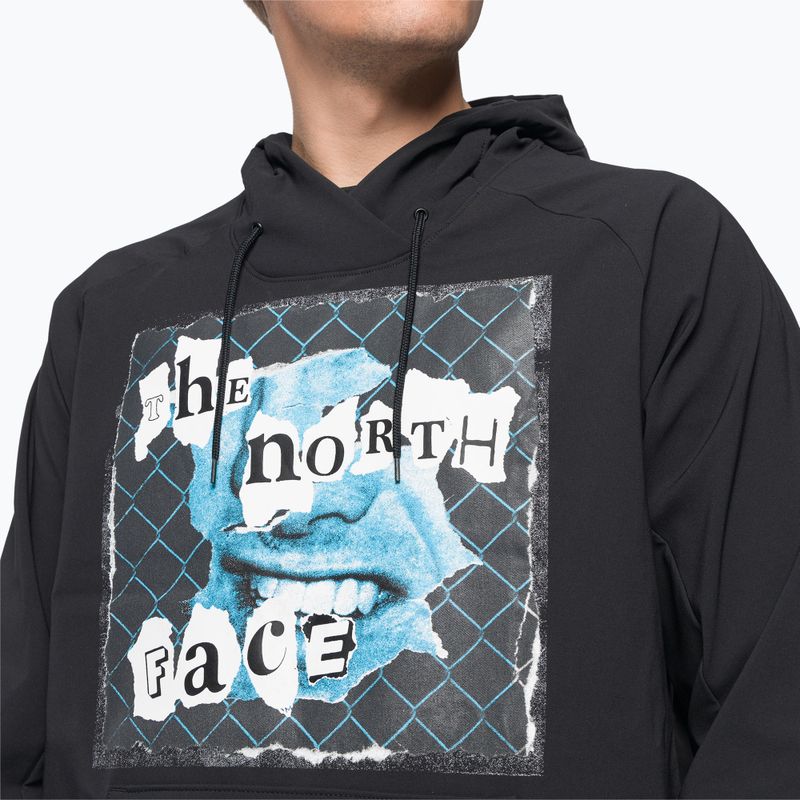Men's trekking sweatshirt The North Face Printed Tekno Hoodie black NF0A7ZUHKY41 7