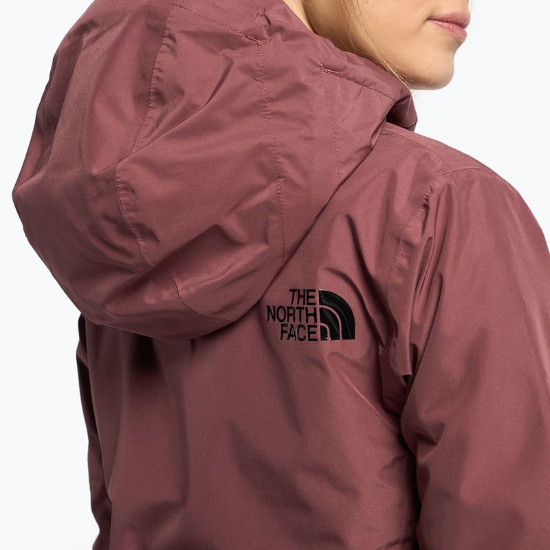 The North Face Descendit women's ski jacket maroon NF0A4R1R6R41 5