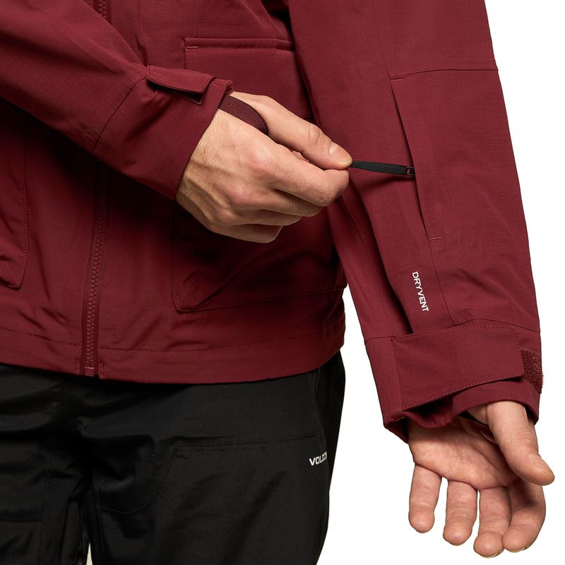 Men's snowboard jacket The North Face Dragline red NF0A5ABZD0D1 6