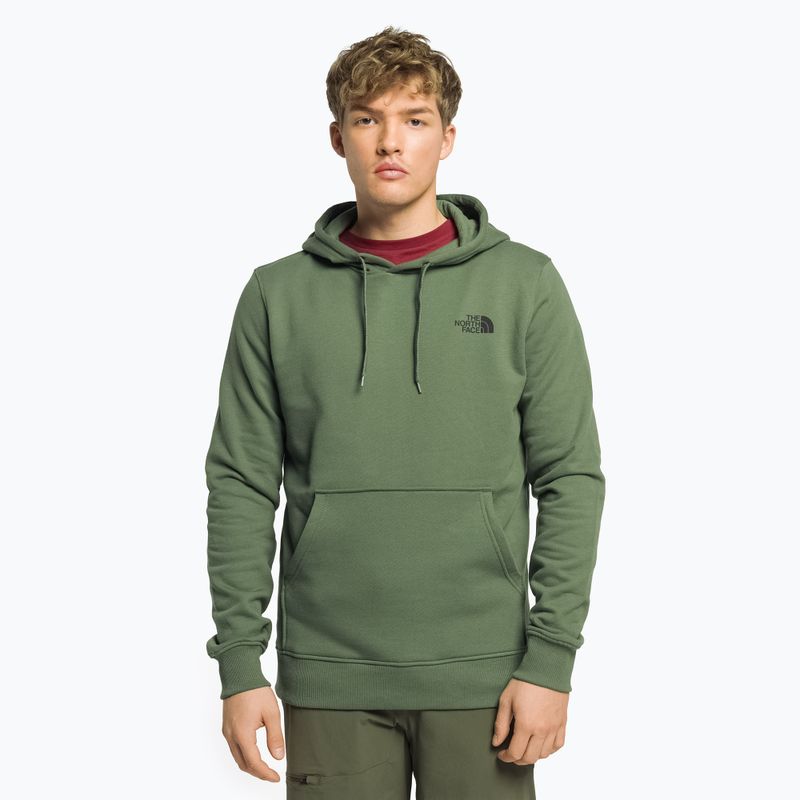Men's trekking sweatshirt The North Face Simple Dome Hoodie green NF0A7X1JNYC1