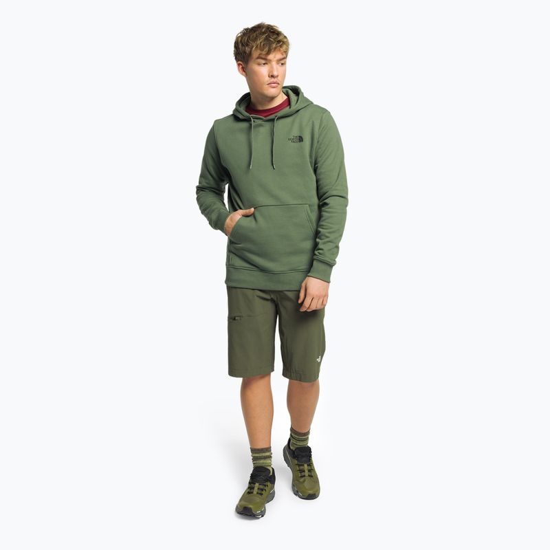 Men's trekking sweatshirt The North Face Simple Dome Hoodie green NF0A7X1JNYC1 2