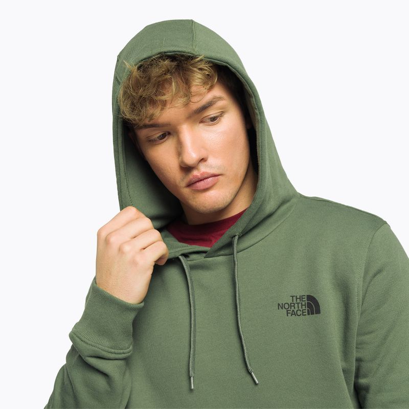 Men's trekking sweatshirt The North Face Simple Dome Hoodie green NF0A7X1JNYC1 5