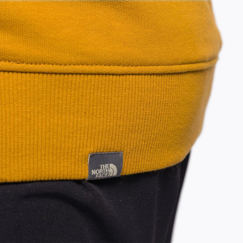 Men's trekking sweatshirt The North Face Drew Peak Pullover Hoodie yellow NF00AHJY76S1 9