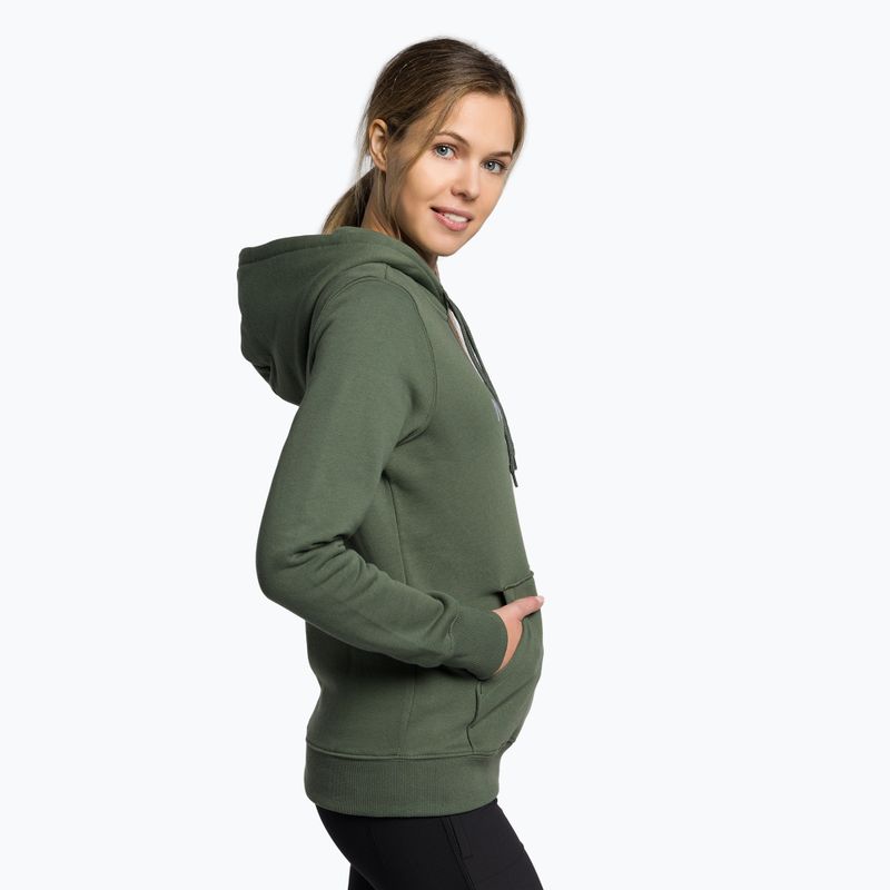 Women's trekking sweatshirt The North Face Drew Peak Pullover Hoodie green NF0A55ECNYC1 3