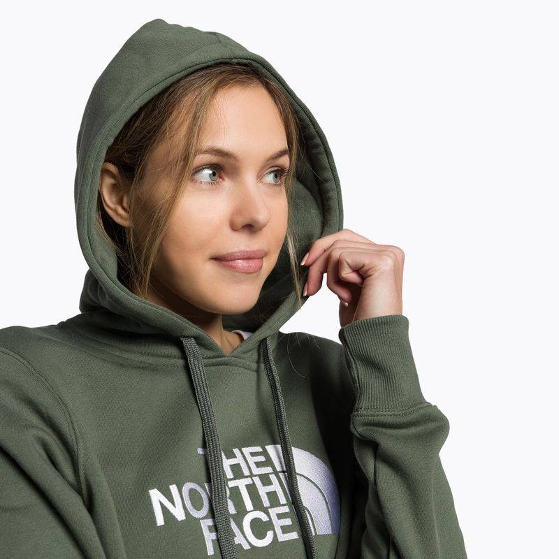 Women's trekking sweatshirt The North Face Drew Peak Pullover Hoodie green NF0A55ECNYC1 5