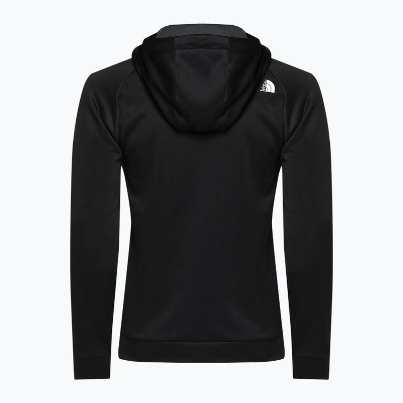 Men's trekking sweatshirt The North Face Reaxion Fleece Full Zip Hoodie black-grey NF0A7Z9OKT01 2