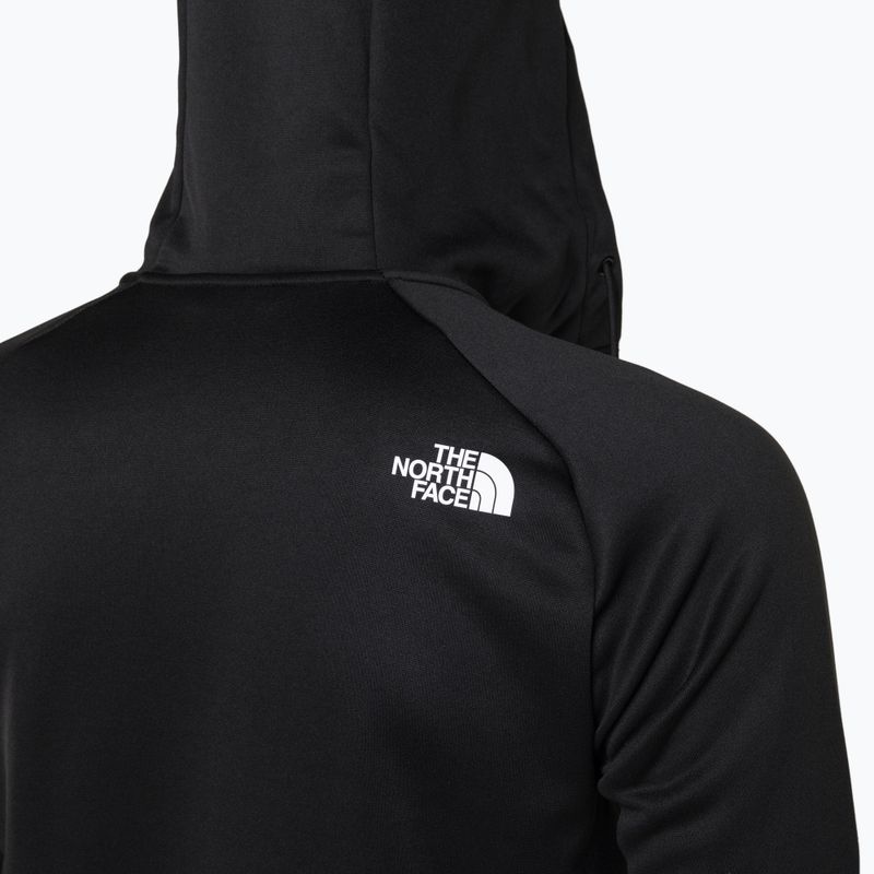 Men's trekking sweatshirt The North Face Reaxion Fleece Full Zip Hoodie black-grey NF0A7Z9OKT01 5