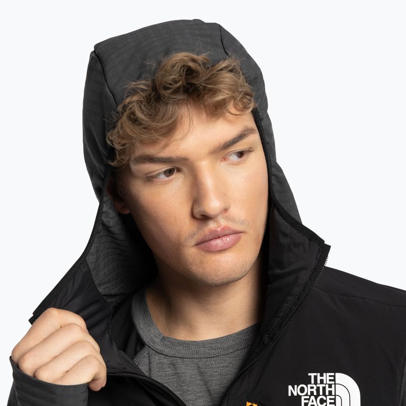 Men's The North Face Dawn Turn Hybrid Ventrix Midlayer Grey NF0A7Z8QMN81 Ski Sweatshirt 5