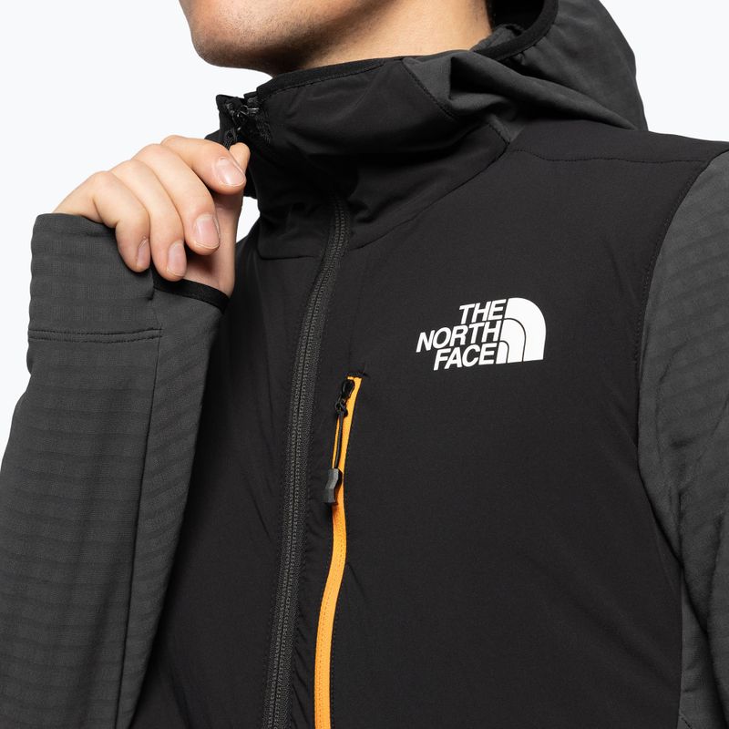Men's The North Face Dawn Turn Hybrid Ventrix Midlayer Grey NF0A7Z8QMN81 Ski Sweatshirt 6