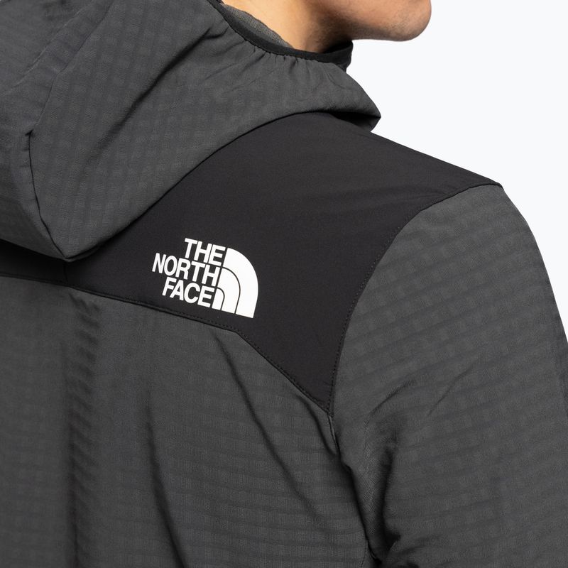 Men's The North Face Dawn Turn Hybrid Ventrix Midlayer Grey NF0A7Z8QMN81 Ski Sweatshirt 8