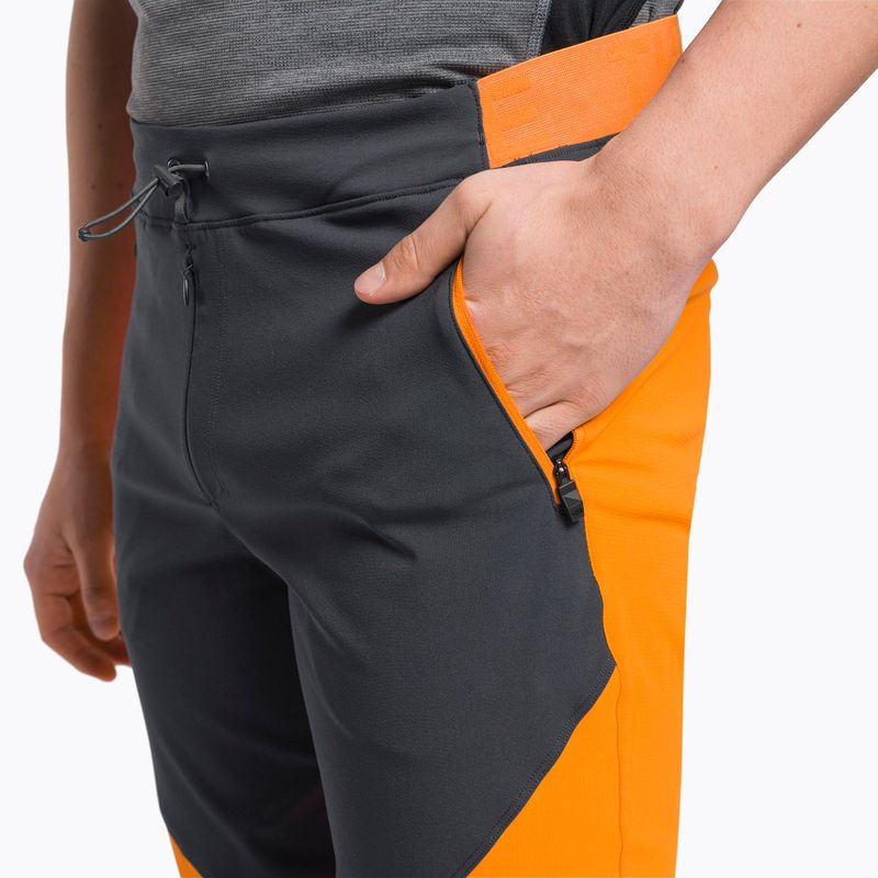 Men's ski trousers The North Face Dawn Turn orange-grey NF0A7Z8N8V81 6