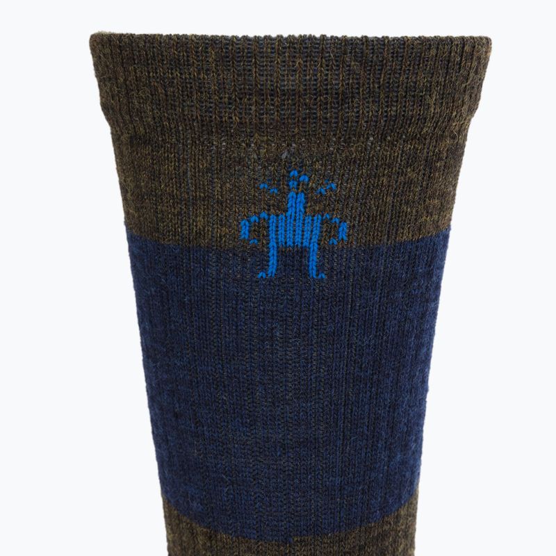 Smartwool Everyday Blocked Stripe Crew green-blue trekking socks SW001940D11 3