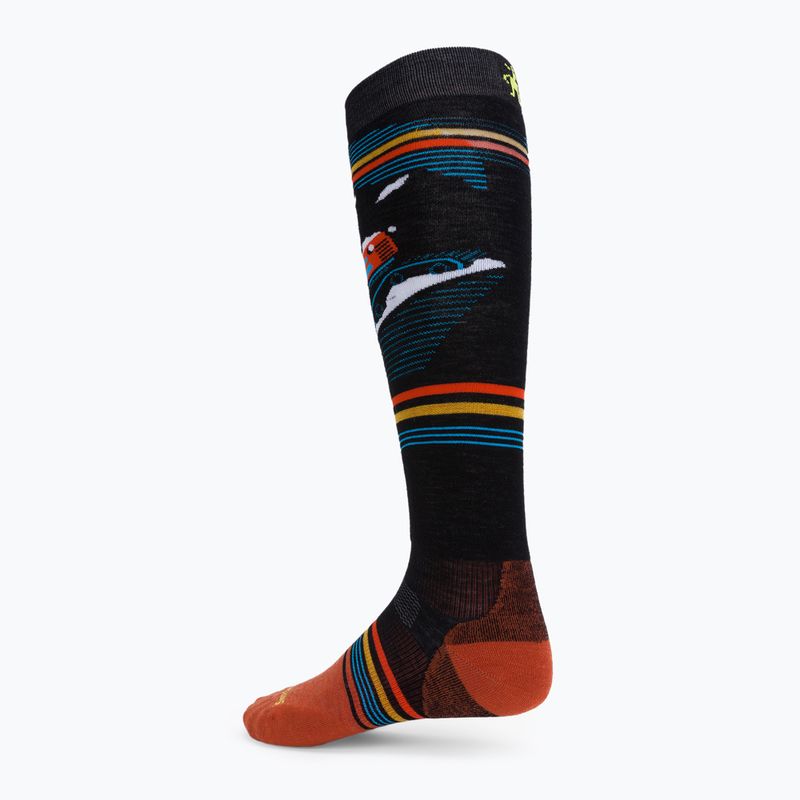 Smartwool men's snowboard socks Snowboard Targeted Cushion Piste Machine OTC black SW001922001 2