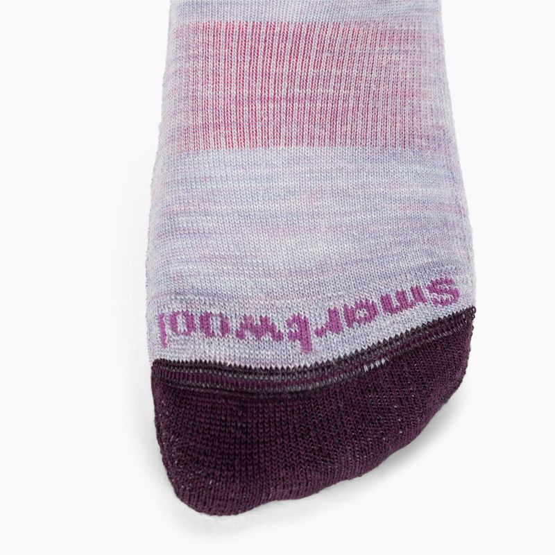 Smartwool children's socks Wintersport Full Cushion Polar Bear Pattern OTC purple eclipse 5