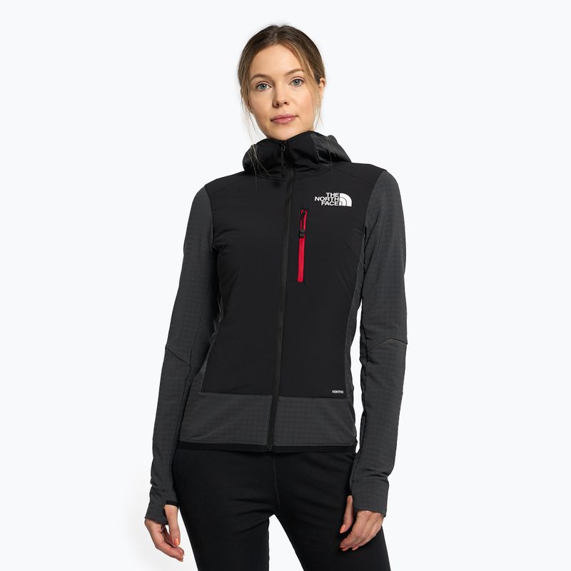 The North Face Dawn Turn Hybrid Ventrix Midlayer women's skate jacket grey NF0A7Z92MN81