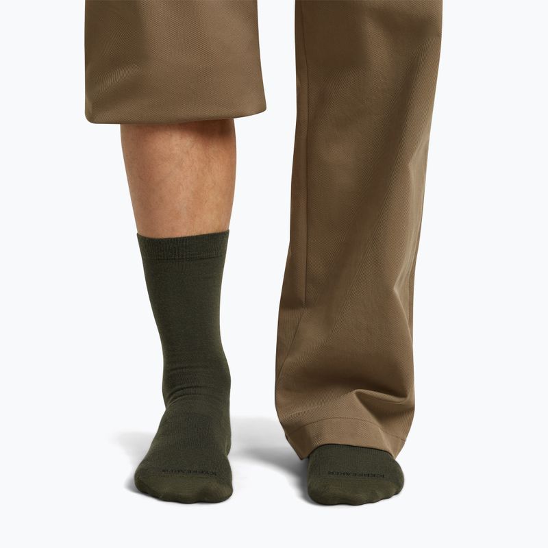 Men's socks Icebreaker Lifestyle Fine Gauge Crew dark loden 3