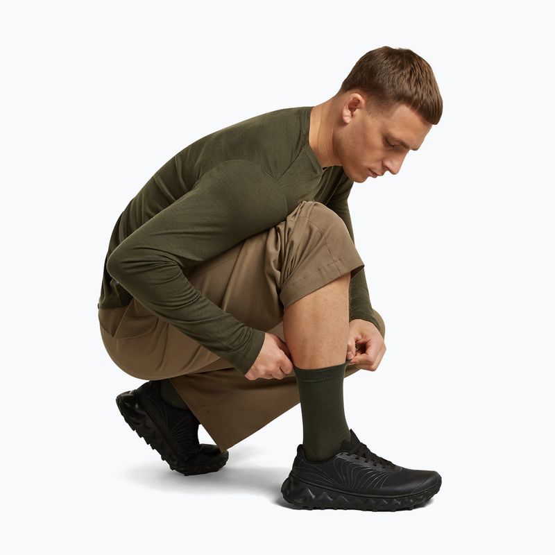 Men's socks Icebreaker Lifestyle Fine Gauge Crew dark loden 5