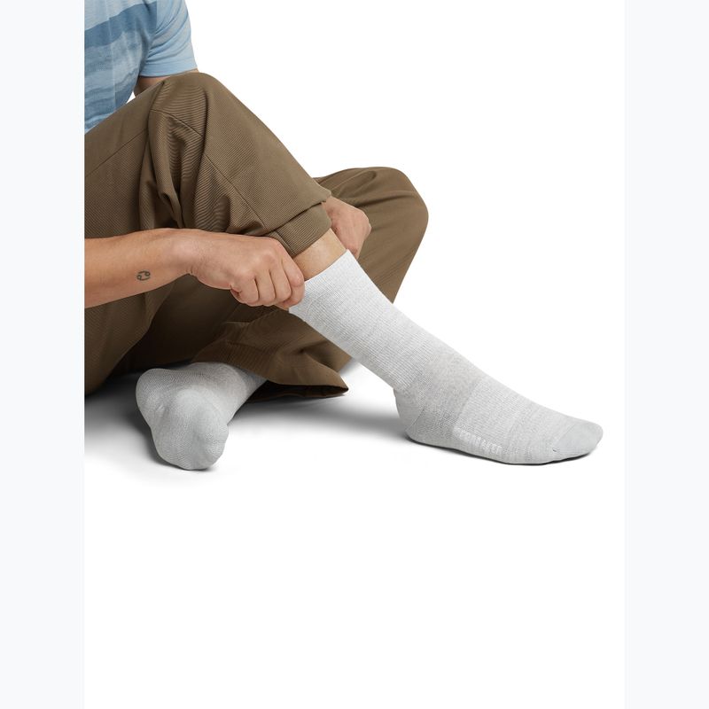 Men's socks Icebreaker Merino Lifestyle Light Crew blizzard heather 4