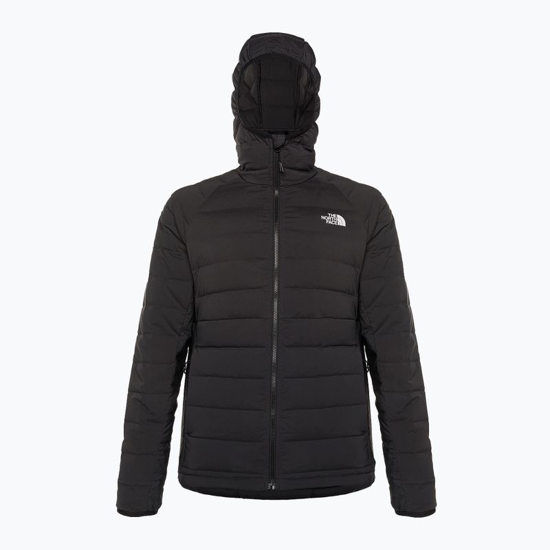Men's down jacket The North Face Belleview Stretch Down Hoodie black NF0A7UJEJK31